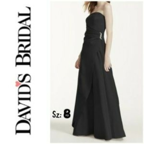 david's bridal black gowns
